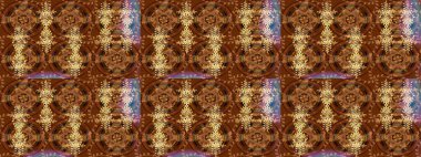 Muhteşem tasarım posteri, kapak tasarımı, kahverengi, sarı ve nötr renkler. Retro tarzı doku, soyut kış elementleri. Kar taneleri tasarımı. Moda olmuş kar taneleri ve elementler Memphis kartları.