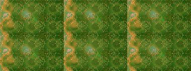 Elle çizilmiş çiçek deseni (fayans). Sevimli çiçeklerle, desenli, yeşil, kahverengi ve sarı renklerle renksiz desenli. Tekstil için suluboya desensiz.