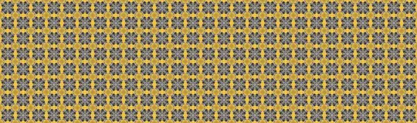 Raster oryantal süs. Kusursuz altın desen. Gri, bej ve sarı renklerde altın elementlerle kusursuz desen.