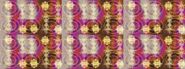 Kahverengi, bej ve pembe kar taneli Noel kartı kahverengi, bej ve pembe renklerde. Kar taneleri arka planda. Kış kartı Mutlu Noeller, yeni yıl ve mutlu bayramlar..