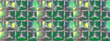 Renkli çiçekler. Küçük çiçekte sevimli çiçek deseni var..