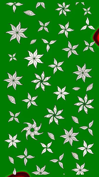 Renkli Bahar Teması eskiz kalıbı. Düz Çiçek Elementleri Tasarımı. Raster..