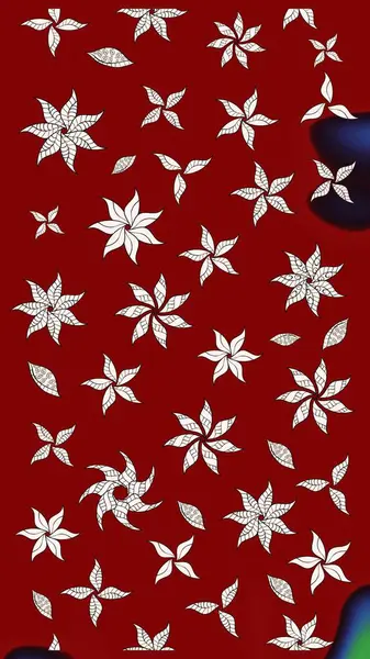 Çiçek kompozisyonu, el boyası, hassas şablon. Üst manzara, yumuşak kırmızı renk tarzı. Manzaralı çiçek deseni. Sevgililer günü ve tebrik kartı konsepti için şık bir davet.