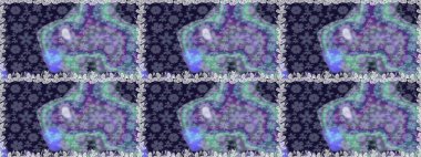 Küçük çiçekteki sevimli çiçek deseni. Raster deseni. Raster illüstrasyonu. Soyut çiçek desensiz arkaplan. Gri renklerde.