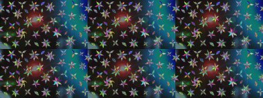 Etnik Mandala havlusu. Taslak süsleme izi. Sınır Kızılderili çiçekli paisley patten. Tebrik kartı geçmişi, boyama kitabı, arkaplan ve tekstil için kullanılabilir. Raster Henna tarzı.