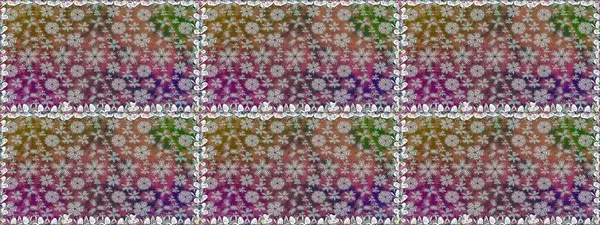 Moda baskıları için zarif bir şablon. Kusursuz. Küçük çiçekte güzel bir desen. Küçük renkli çiçekler. Motley illüstrasyonu. Çiçekli bahar çiçekleri.