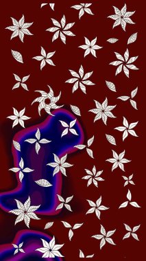 Yazdır. Güzel eskiz şekli. Düz Çiçek Elementleri Tasarımı. Raster çiçekli arka plan. Renkli Yaz Temalı eskiz kalıbı. Şirin kumaş deseni.