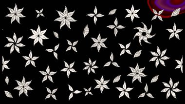 Raster illüstrasyonu. Küçük çiçekteki sevimli çiçek deseni. Güzel kumaş deseni. Güzel karalamalı çiçek deseni çiz..