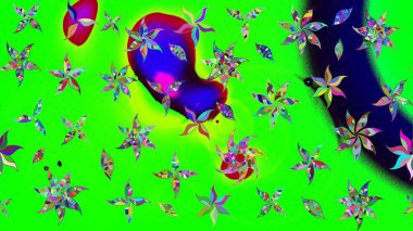 Suluboya çizim kalıbı. Çiçeğin suluboya çizimlerinin mükemmel deseni. Moda baskısı. Dekorasyon ve tasarım için güzel bir desen. Raster illüstrasyonu. Eski.