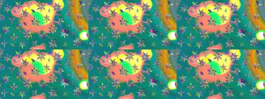 Mavi renkli çiçekler. Küçük çiçekte sevimli çiçek deseni var..