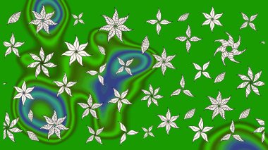 Şekil verilmiş çiçeklerle eskiz deseni. Süslü zentangle çizim dokusu, soyut çiçeklerle süslenmiş. Çiçek deseni duvar kağıdı, şablon dolguları ve web sayfası arkaplanı için kullanılabilir.