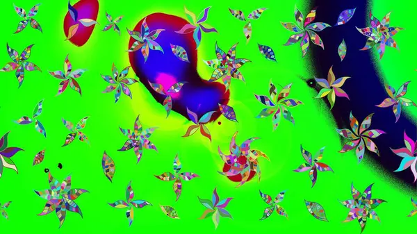 Suluboya çizim kalıbı. Çiçeğin suluboya çizimlerinin mükemmel deseni. Moda baskısı. Dekorasyon ve tasarım için güzel bir desen. Raster illüstrasyonu. Eski.