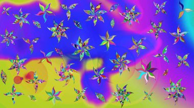 Klasik taslak çizimi. Raster Yumuşak kumaş deseni. Raster çiçek izi. Çiçekli menekşe çizim deseni.