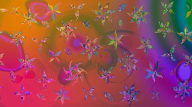 Kartlar, davetiyeler, tarih kartları ve daha fazlası için kullanılabilir. Raster şirin suluboya çiçek desenleri çiziyor. Büyük bir suluboya çiçek seti..