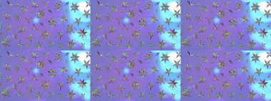 Güzel kumaş deseni. Raster illüstrasyonu. Bahar çiçekli güzel bir çiçek deseni..