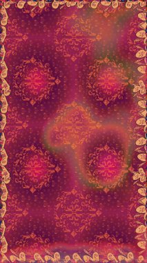 Raster kusursuz. Güzel kumaş deseni. Renkli Bahar Temalı Kusursuz Arkaplan. Düz Çiçek Elementleri Tasarımı. Çiçek deseni.