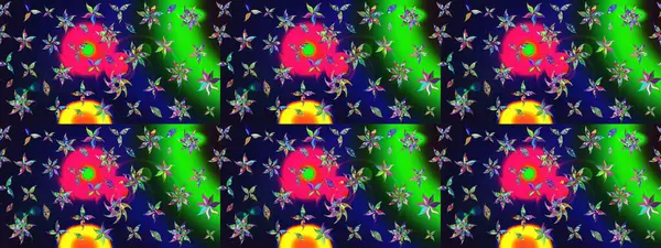 Renkli Bahar Teması eskiz kalıbı. Gri renkli, zarif çiçek buketli suluboya. Düz Çiçek Elementleri Tasarımı. Raster illüstrasyonu.