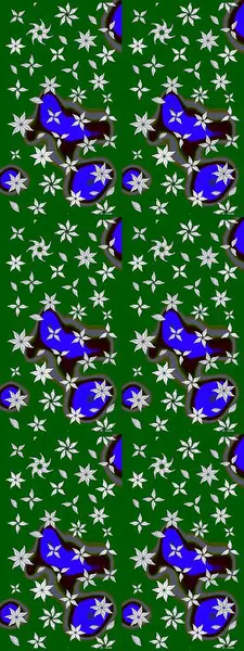 Kartlar, davetiyeler, tarih kartları ve daha fazlası için kullanılabilir. Büyük bir çiçek boyası seti. Raster şirin suluboya çiçek deseni çizimi.