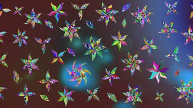 Raster. Sabıka fotoğraflarında, bebek kıyafetlerinde, duvar kâğıtlarında, paket kutularında falan kullanılabilir. Zarif, parlak ve eskiz kahverengi çiçek deseni tasarımı.