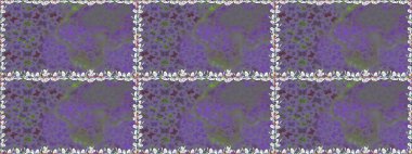 Raster. Kelebek tasviri. Sırtın için parlak bir dövme. Tropik gerçekçi kelebek. Menekşe arkaplanda güzel renkli kelebek.