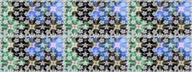 Kızılderili desenli desenli desenli şal deseni. Raster Henna dövme stili. Tekstil, tebrik kartı, boyama kitabı, telefon kılıfı baskısı için kullanılabilir. Etnik Mandala süsü.