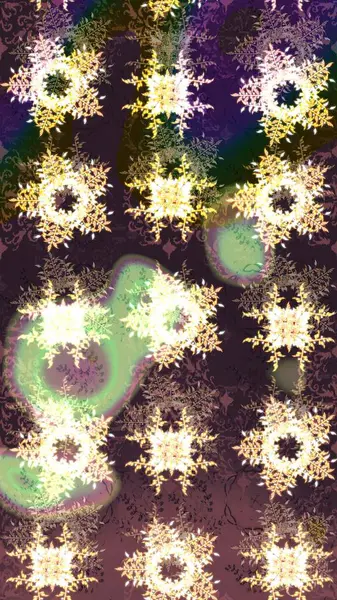 Raster illüstrasyonu. Kahverengi renkte sevimli çiçekler. Küçük çiçekli basit bir çiçek çizimi. Moda baskısı, albüm, ambalaj kağıdı, duvar kağıdı için zarif dekoratif süslemeler..