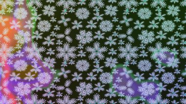 Raster illüstrasyonundaki çiçek desenli çizim. Düz Çiçek Elementleri Tasarımı. Renkli Bahar Teması eskiz kalıbı. Gri renkli çiçekler.