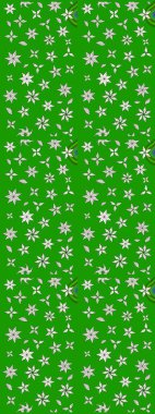 Soyut etnik raster çizim kalıbı. Kabile sanatı boho baskısı, klasik çiçek arkaplanı. Arkaplan dokusu, duvar kağıdı, yeşil renkli çiçek teması.