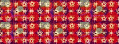 Renkli arka planda izole kar taneleri. Raster illüstrasyonu. Kar taneleri radyal kırmızı, mor ve bej renkler.