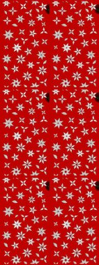 Raster illüstrasyonu. Çiçek arkaplan. Kırmızı renkte şirin bir tekstil. Renkli çizim kalıbı. Çiçek duvar kağıdı.