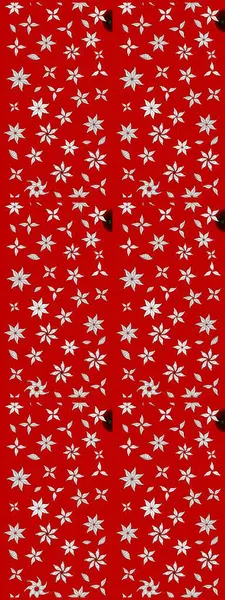 Raster illüstrasyonu. Çiçek arkaplan. Kırmızı renkte şirin bir tekstil. Renkli çizim kalıbı. Çiçek duvar kağıdı.