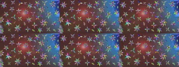 Güzel kumaş deseni. Raster suluboya deseni, narin çiçekler, kahverengi çiçekler, tebrik kartı şablonu..