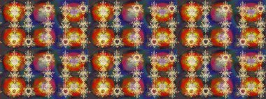 Kar taneleri tasarımı. Retro tarzı, kış elementleri. Son moda kar taneleri ve elementler onun kartlarını gösteriyor. Modern soyut tasarım posteri, kapak, kahverengi, gri ve kırmızı renkli kart tasarımı.