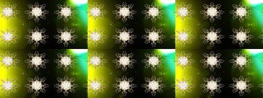 Noel ve yeni yıl moda baskıları için tatil tasarımı. Raster illüstrasyonu. Renkler. Kar tanelerinin soyut arkaplanlı Noel şablonu. Altın kar taneleri.