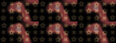 Siyah, kahverengi ve gri kar tanelerinden izole edilmiş. Kar taneleri koleksiyonu. Güzel bir kış süsü. Raster illüstrasyonu.