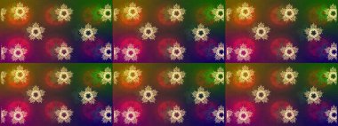 Düz renkli arka plan üzerinde izole kar taneleri tasarımı. Kar taneleri arka plan. Kar tanesi süs desen. Raster resim. Snowflakes desen.