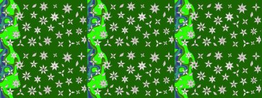 Doğum günü kartı ya da düğün davetiyesi. Çiçekli tebrik kartı. Suluboya çiçek buketi. Yeşil renklerde. Çiçek arkaplan. Raster illüstrasyonu.