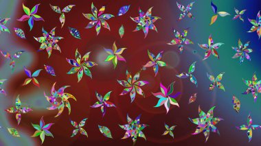 Raster Henna dövme stili. Etnik Mandala süsü. Kızılderili desenli desenli desenli şal deseni. Tekstil, tebrik kartı, boyama kitabı, telefon kılıfı baskısı için kullanılabilir.