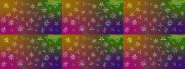 Tekstil veya kitap kapakları, imalat, duvar kağıtları, baskı, hediye paketi ve yapıştırma kitabı için çiçek eskizi geçmişi. Raster illüstrasyonu. Küçük ölçekli çiçeklerdeki basit sevimli desen.