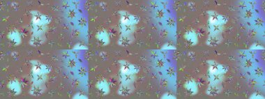 Özgürlük stili Millefleur 'lar. Tekstil, duvar kâğıdı, kapaklar, yüzey, baskı, hediye paketi, hatıra defteri, dekupaj. Taşralı şıklığı. Küçük yabani çiçeklerdeki halk modelini çiz..