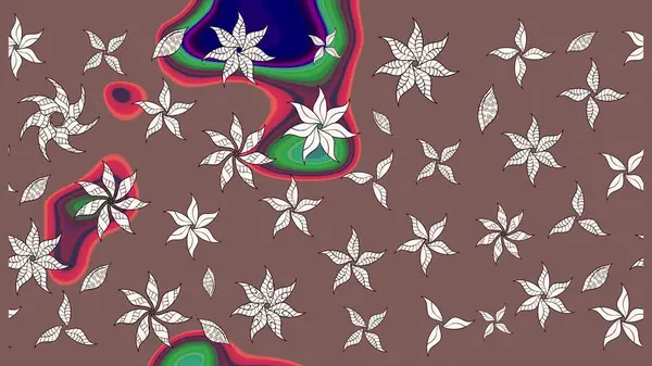 Suluboya desenli çiçek deseni. Dekorasyon ve tasarım için güzel bir desen. Çiçeğin suluboya çizimlerinin mükemmel deseni. Ton halinde. Moda yazdırma.