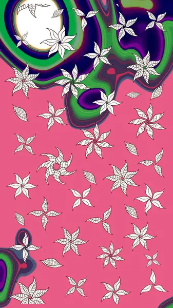 -pembe çiçekler. Raster deseni. Çiçek arkaplan. Çiçek kompozisyonu. Doğa. Çiçek kolajı. Küçük çiçekte güzel desen var..