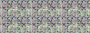 Çiçeklerle kusursuz desen. Suluboya çizimi. Tarafsız renklerde çiçekler. El çizimi.