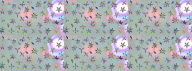 Raster Henna dövme stili. Tekstil, tebrik kartı, boyama kitabı, telefon kılıfı baskısı için kullanılabilir. Etnik Mandala süsü. Hint çiçekli desenli şal desenli..