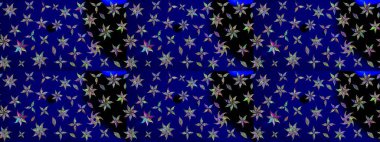 Güzel karalamalı çiçek desenli çizim. Raster illüstrasyonu. Küçük çiçekteki sevimli çiçek deseni. Güzel kumaş deseni.