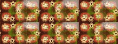 Kar tanesi süsleme deseni. Arkaplanda soyut kar taneleri olan düz tasarım. Kar taneleri arka planda. Raster illüstrasyonu. Kar taneleri deseni.