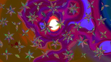 Raster. Sabıka fotoğraflarında, bebek kıyafetlerinde, duvar kâğıtlarında, paket kutularında falan kullanılabilir. Zarif, parlak ve eskiz mor çiçek desenli.