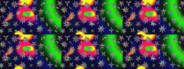 Simple cute pattern in small-scale flowers. Raster illustration. Floral sketch background for textile or book covers, manufacturing, wallpapers, print, gift wrap and scrapbooking.