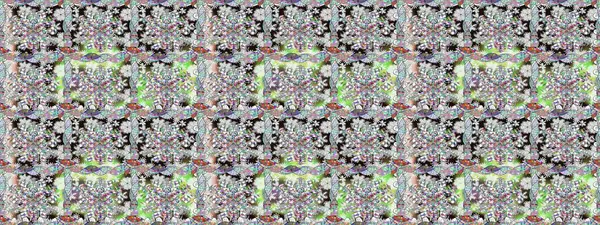 Çiçeklerle kusursuz desen. Suluboya çizimi. Tarafsız renklerde çiçekler. El çizimi.