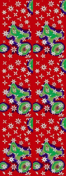 Modaya uygun kumaş deseni. Düz Çiçek Elementleri Tasarımı. Renkli Yaz Temalı eskiz kalıbı. Sevimli çiçek raster deseni.